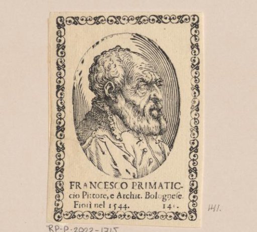 Portrait of Francesco Primaticcio