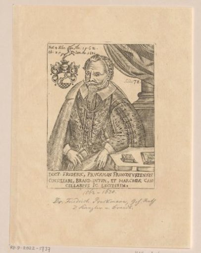 Portrait of Friedrich Pruckmann