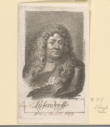 Portrait of Samuel von Pufendorf