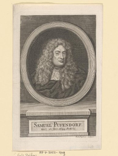 Portrait of Samuel von Pufendorf