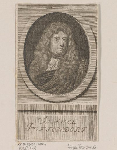 Portrait of Samuel von Pufendorf