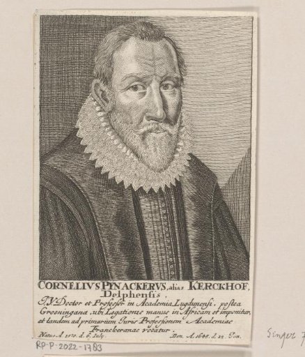 Portrait of Cornelis Pijnacker