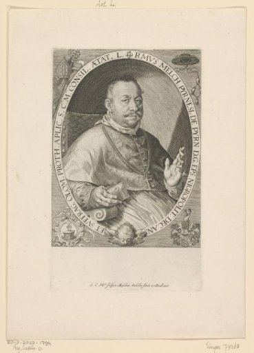 Portrait of Melchior Pyrnesius van Pyrn at the age of 50