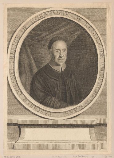 Portrait of Pasquier Quesnel at the age of 82