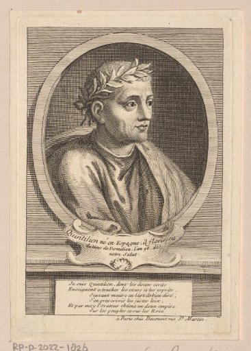 Portrait of Marcus Fabius Quintilianus