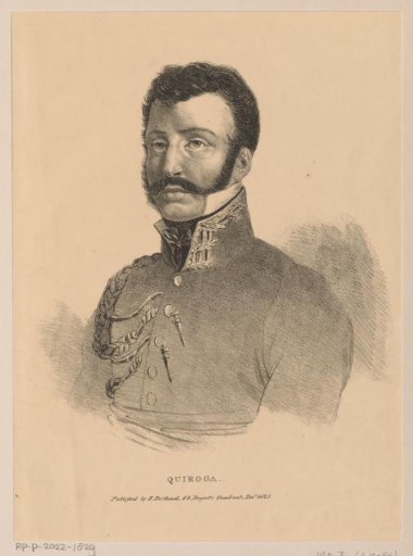 Portrait of Antonio Quiroga