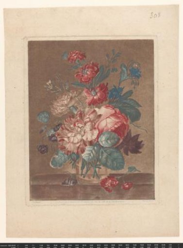 Bouquet of Flowers in a Vase