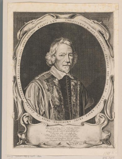 Portrait of Christiaan Rumpf at the age of 65