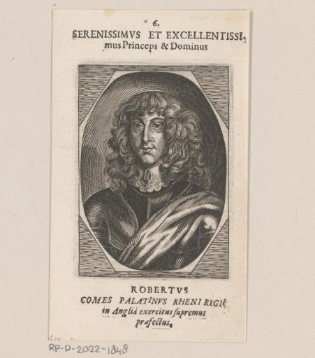 Portrait of Robert, Elector Palatine