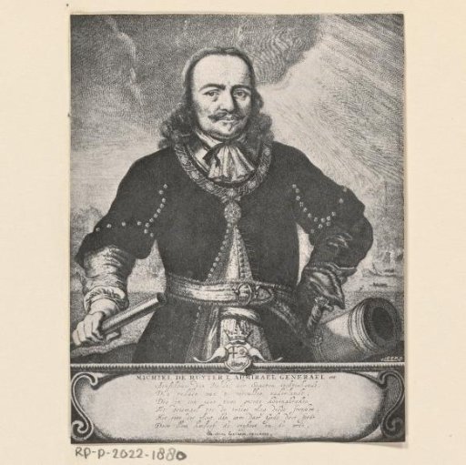 Portrait of Michiel Adriaenszoon de Ruyter