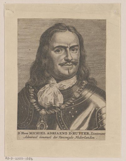 Portrait of Michiel Adriaenszoon de Ruyter