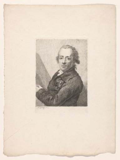 Self-Portrait Half-Length Before an Easel