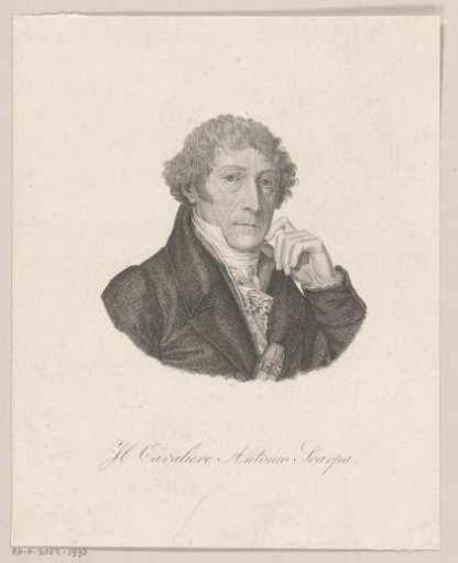 Portrait of Antonio Scarpa