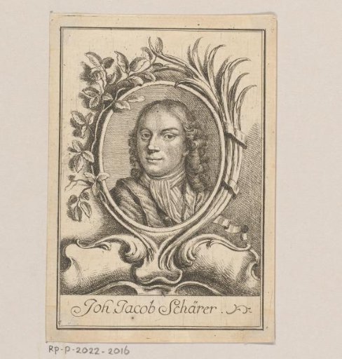 Portrait of Johann Jakob Schärer