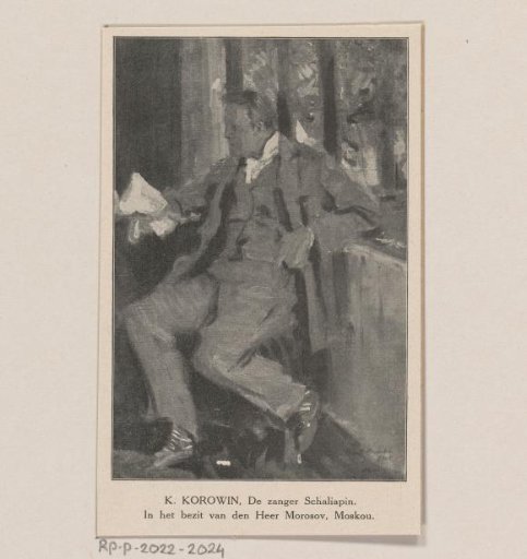 Portrait of Feodor Chaliapin