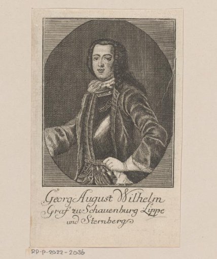 Portrait of Georg August Wilhelm zu Schaumburg-Lippe