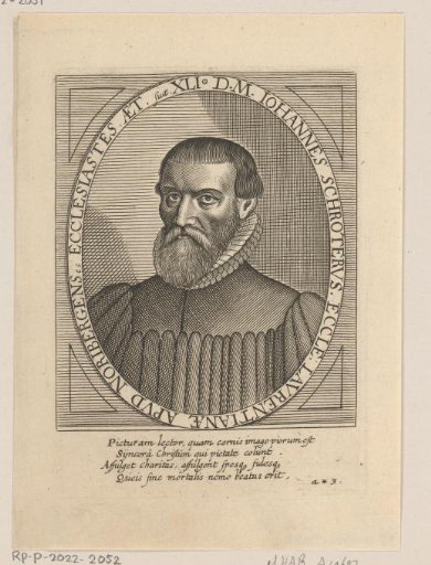 Portrait of Johann Schröder at the age of 41