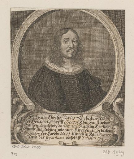 Portrait of Andreas Christoph Schubart