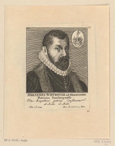 Portrait of Johann Schürstab