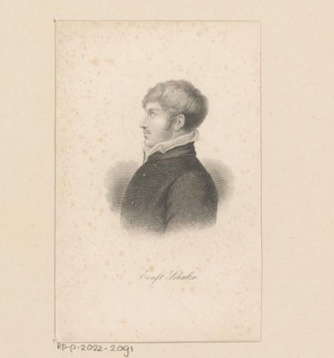 Portrait of Ernst Schulze