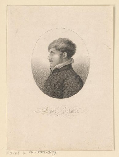 Portrait of Ernst Schulze