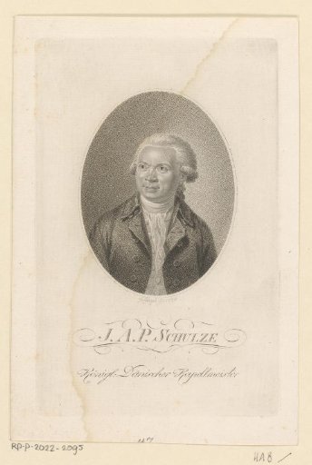 Portrait of Johann Abraham Peter Schulz