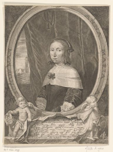 Portrait of Anna Maria van Schurman