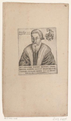 Portrait of Hieronymus Schurff