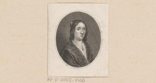 Portrait of Anna Maria van Schurman