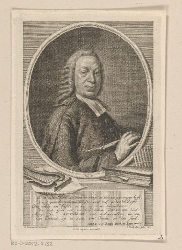 Portrait of Rutger Schutte at the age of 63