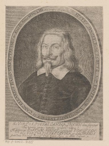 Portrait of Justus Sinold von Schütz at the age of 61