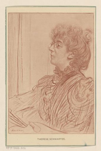 Portrait of Thérèse Schwartze