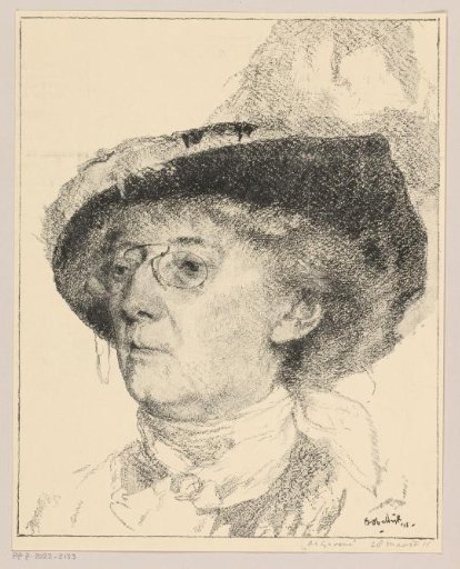 Portrait of Thérèse Schwartze