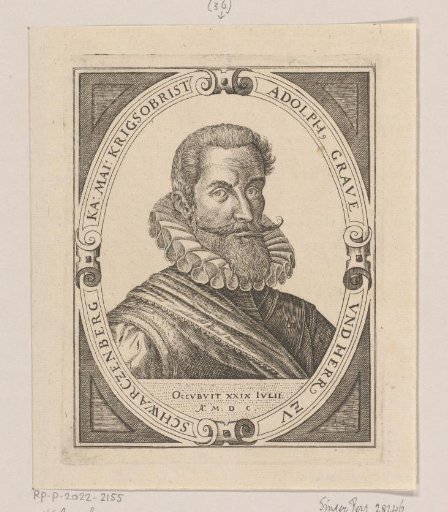 Portrait of Adolf von Schwarzenberg