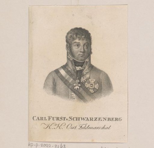 Portrait of Carl Philipp von Schwarzenberg