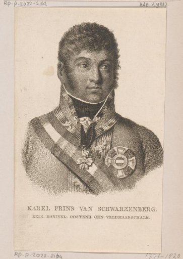 Portrait of Carl Philipp von Schwarzenberg