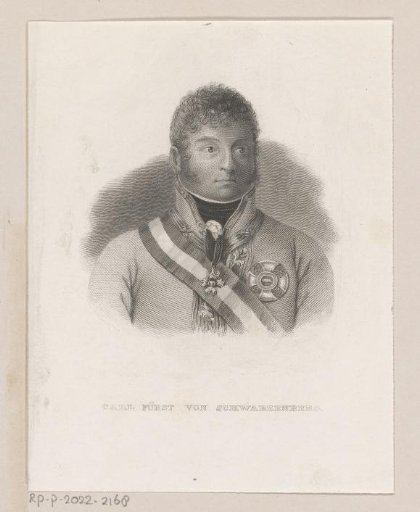 Portrait of Carl Philipp von Schwarzenberg