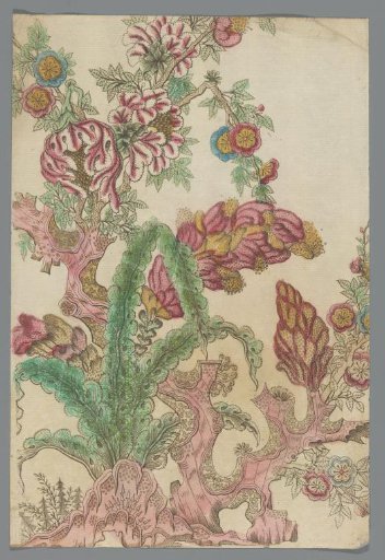 Whimsical branches with flowers