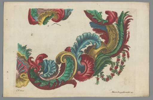 Ornament with rocailles