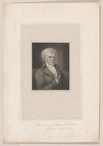 Portrait of Johann Schweighäuser