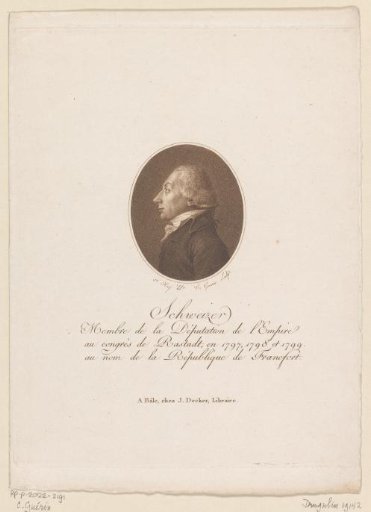 Portrait of Friedrich Carl Schweitzer