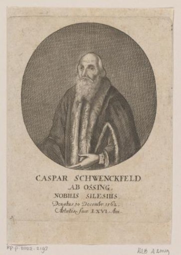 Portrait of Kaspar von Schwenkfeld
