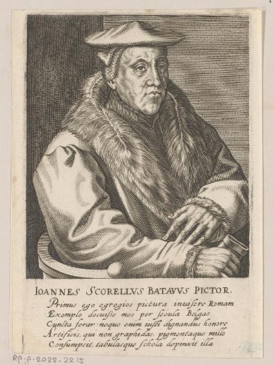 Portrait of Jan van Scorel