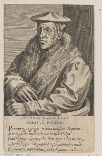 Portrait of Jan van Scorel