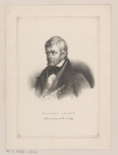 Portrait of Walter Scott