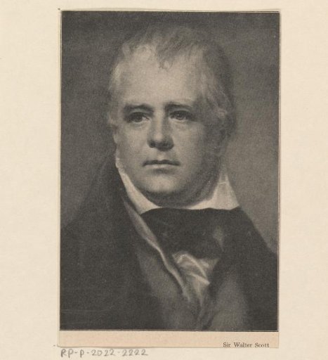 Portrait of Walter Scott