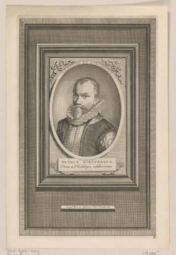 Portrait of Petrus Scriverius
