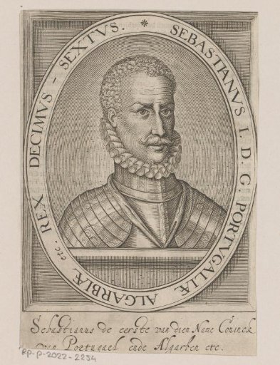 Portrait of Sebastian I of Portugal