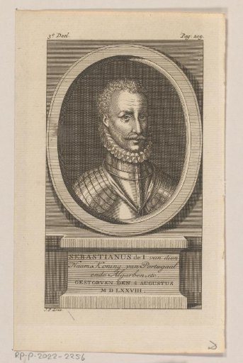 Portrait of Sebastian I of Portugal