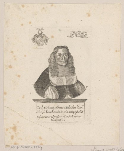 Portrait of Carl Ferdinand von Seeau